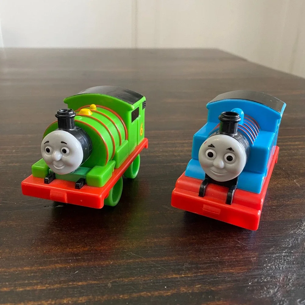 Thomas & Friends Plastic Push Along Train Toys Thomas Percy Toy Set Mattel 2011